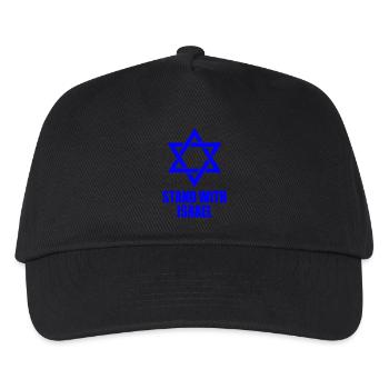 Stand with israel - Kinder Basecap - Schwarz - Vorne
