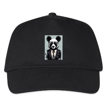 Panda costume smoking panda géant - Casquette de baseball Enfant - noir - Devant