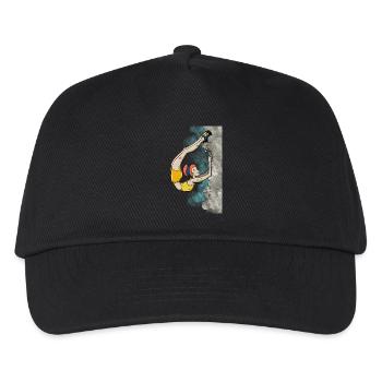 Flexible climber - Kids’ Baseball Cap - black - Front