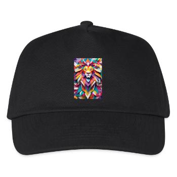 Lion - Monarque doré de la prairie - Casquette de baseball Enfant - noir - Devant
