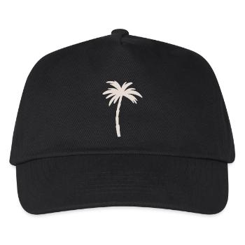 Palm tree - Kids’ Baseball Cap - black - Front