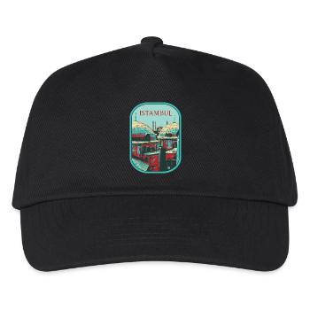 Majesty of Istanbul: Sublime Mosque - Kids’ Baseball Cap - black - Front