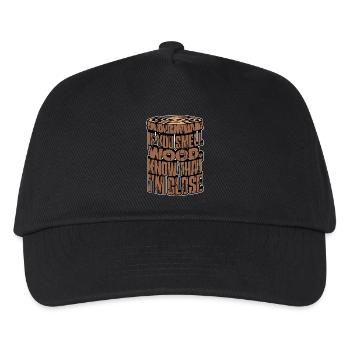 Woodland Statement Wood Tree Cutter Lumberjack - Kids’ Baseball Cap - black - Front