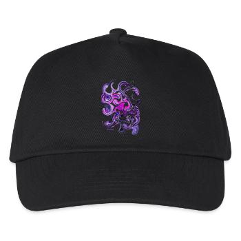"Krake32" by Acryl Galerie & Design - Kids’ Baseball Cap - black - Front