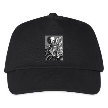 Half-Samurai - Kinder Basecap - Schwarz - Vorne