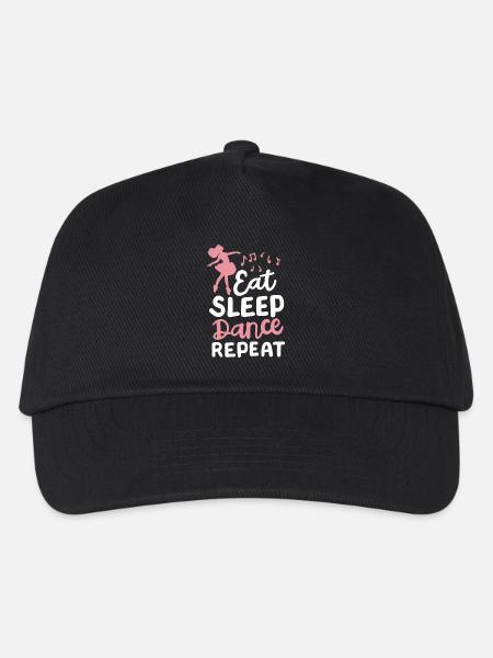 Ballett Tanzen Ballerina - Kinder Basecap - Schwarz