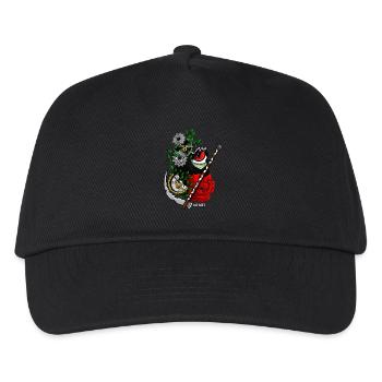 Time is now - Kids’ Baseball Cap - black - Front