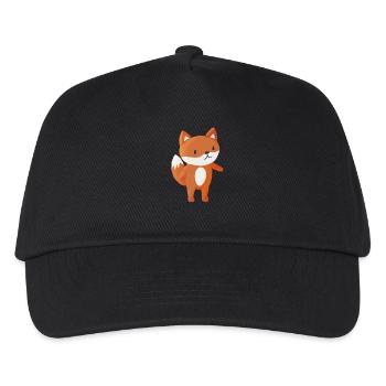 Fox Child - Kids’ Baseball Cap - black - Front