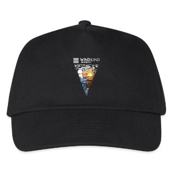 Kitesurfers - Kids’ Baseball Cap - black - Front