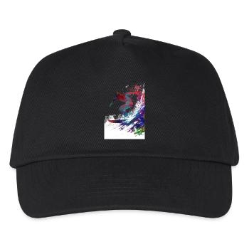 Surfer sport art #surfer #sport - Kids’ Baseball Cap - black - Front