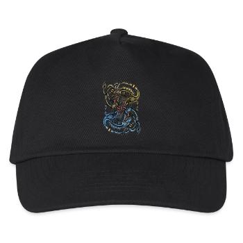 Viking Dragon - Kids’ Baseball Cap - black - Front