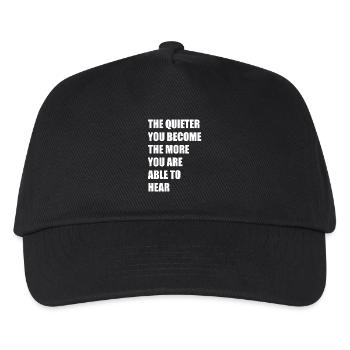 Motivational Quotes - Kids’ Baseball Cap - black - Front