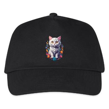 Kitten - Kids’ Baseball Cap - black - Front