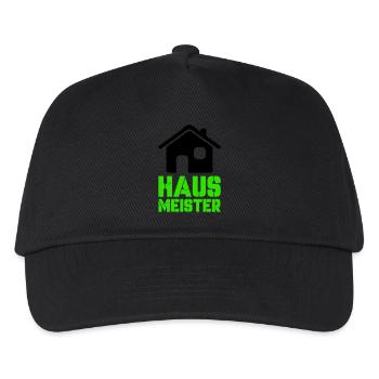 Caretaker 1 - Kids’ Baseball Cap - black - Front