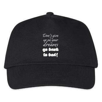 Dont Give Up On Your Dreams - Kids’ Baseball Cap - black - Front