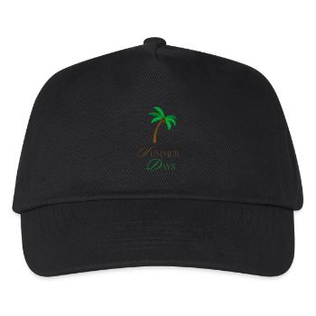 Summer Vibes - Kinder Basecap - Schwarz - Vorne