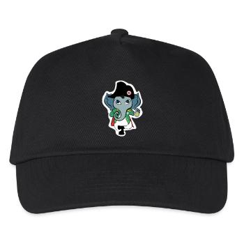NAPO GANESH - Casquette de baseball Enfant - noir - Devant