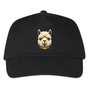 Alpaca - Kids’ Baseball Cap - black - Front