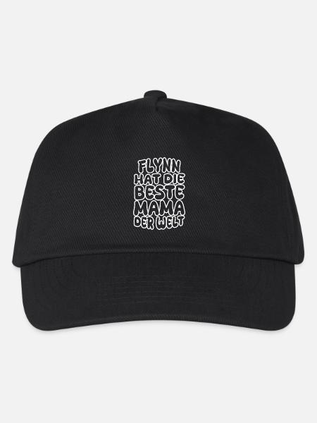 Spruch Flynn - Kinder Basecap - Schwarz