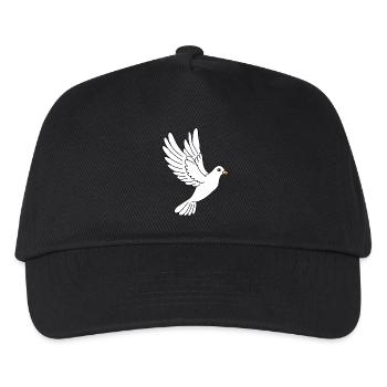 Dove of Peace - Kids’ Baseball Cap - black - Front