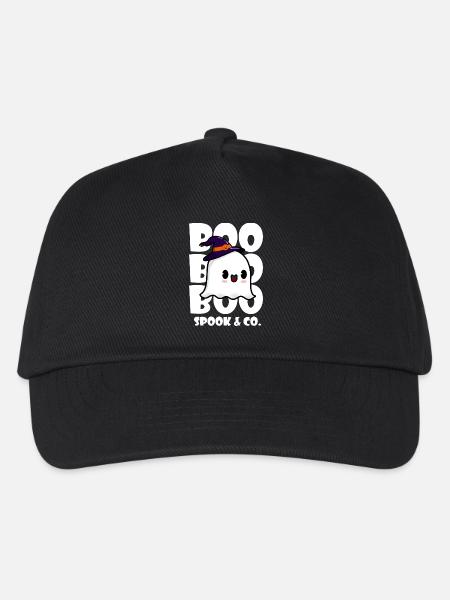 BOO SPOOK & CO. - Kinder Basecap - Schwarz