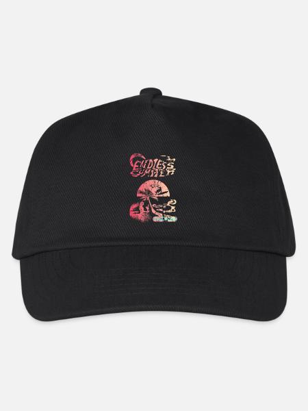 Kitesurfing - Kids’ Baseball Cap - black