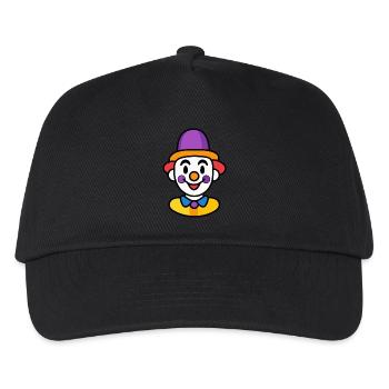 Halloween Funny Clown Funny - Kids’ Baseball Cap - black - Front