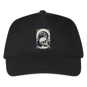 Skulls - Kinder Basecap - Schwarz - Vorne