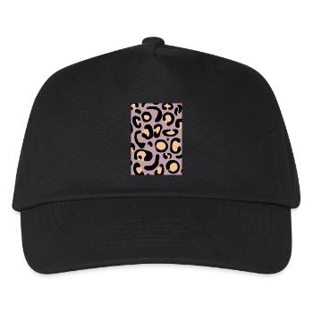 Leopard I - Kinder Basecap - Schwarz - Vorne
