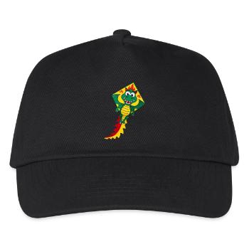 Cute Flying Kite - Kids’ Baseball Cap - black - Front