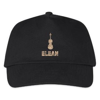 Bratsche Elean - Kinder Basecap - Schwarz - Vorne