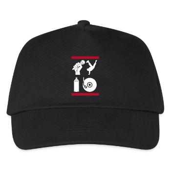 The 4 Elements of Hip-Hop - Kids’ Baseball Cap - black - Front