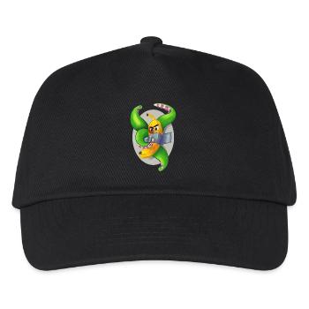 Tentaclaná solo - Kinder Basecap - Schwarz - Vorne