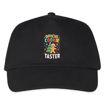 Official Cookie Button - Kids’ Baseball Cap - black - Front