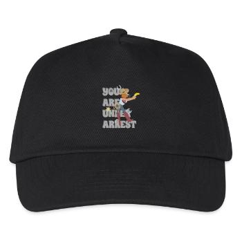 Sheriff Cheval - Casquette de baseball Enfant - noir - Devant