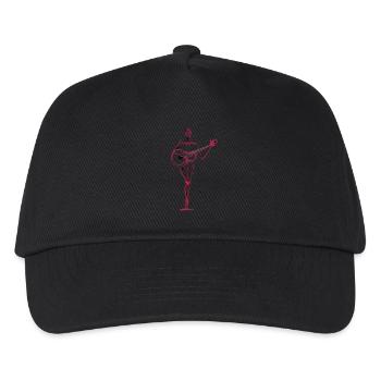 Guitare - Casquette de baseball Enfant - noir - Devant
