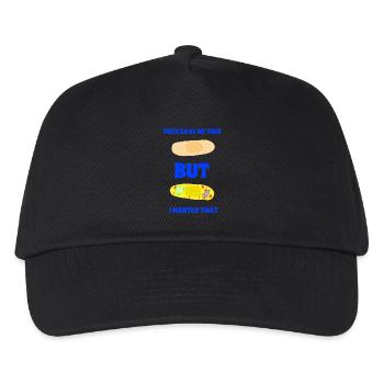 Klassisches Dressing oder Space Dressing - Kinder Basecap - Schwarz - Vorne