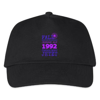 1992 - Kinder Basecap - Schwarz - Vorne