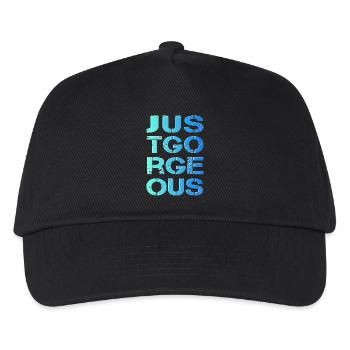 Juste super, parfaite, magnifique dentelle - Casquette de baseball Enfant - noir - Devant