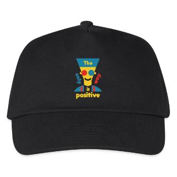 TheOnlyWayIsPositive - French Prince - Kinder Basecap - Schwarz - Vorne