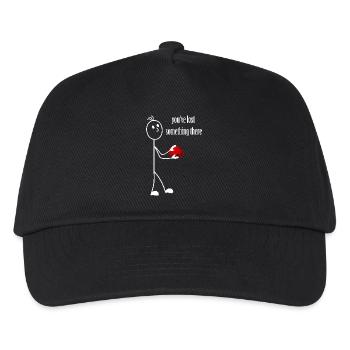 Allumette - vous avez perdu quelque chose là-bas - cerveau - Casquette de baseball Enfant - noir - Devant
