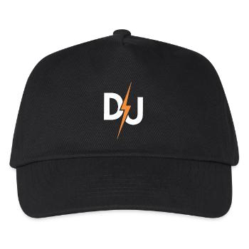 DJ Power Donner - Kinder Basecap - Schwarz - Vorne
