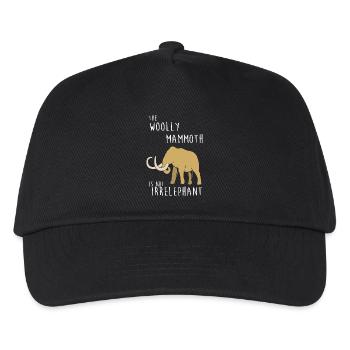 Mammoth - Kids’ Baseball Cap - black - Front