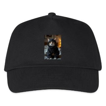 Ninja Cat - Kids’ Baseball Cap - black - Front