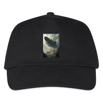 Air fleet - Kids’ Baseball Cap - black - Front