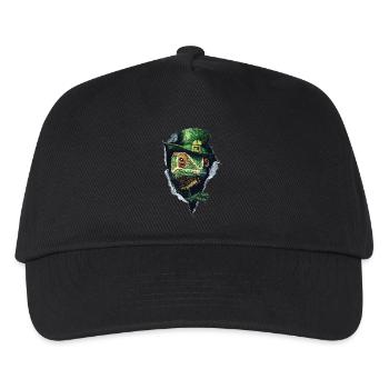 St. Patrick Chamäleon - Kinder Basecap - Schwarz - Vorne