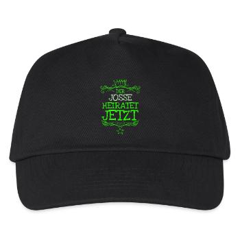 Bachelor Josse - Kinder Basecap - Schwarz - Vorne