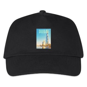 Dubai Skyline – Desert Metropolis - Kids’ Baseball Cap - black - Front