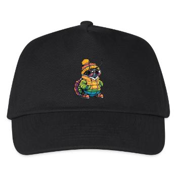 Wurm Cool Comic - Kinder Basecap - Schwarz - Vorne
