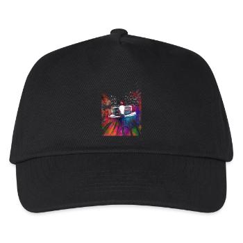 Cars racing #racing #sport - Kids’ Baseball Cap - black - Front